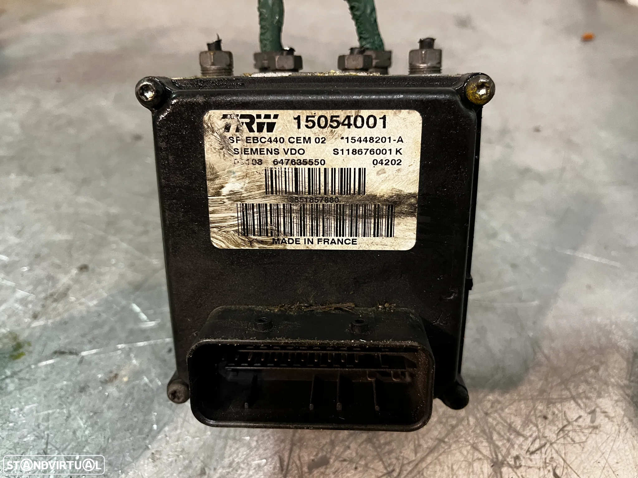 ABS PEUGEOT 407 15054001 9651857880 - 3