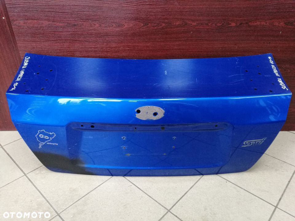 SUBARU IMPREZA STI WRX 2010-2014 KLAPA TYŁ - 1