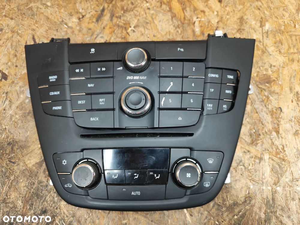 panel Radia13273256 + panel nawiewu 13273095 do OPEL Insignia A 08- ,sprawdzone, komplet z foto