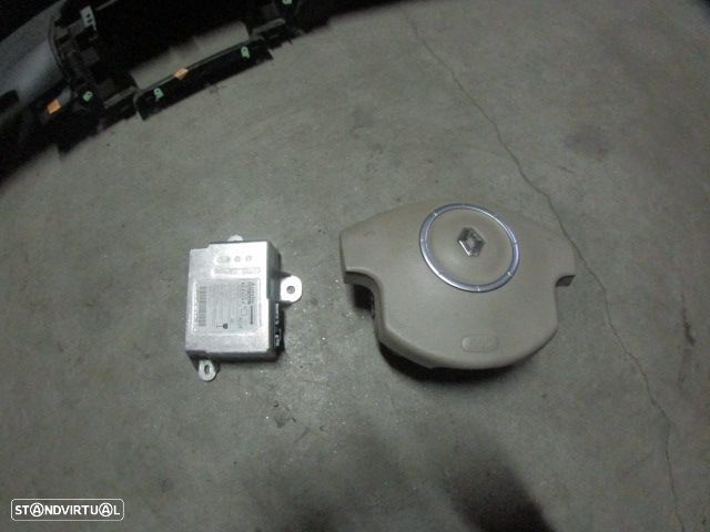 Kit Airbags 8200485100A 8200412045A 8200706150 RENAULT GRAND SCENIC 2 FASE 2 2007 1.9DCI 130CV 5P CINZA PRETO - 3