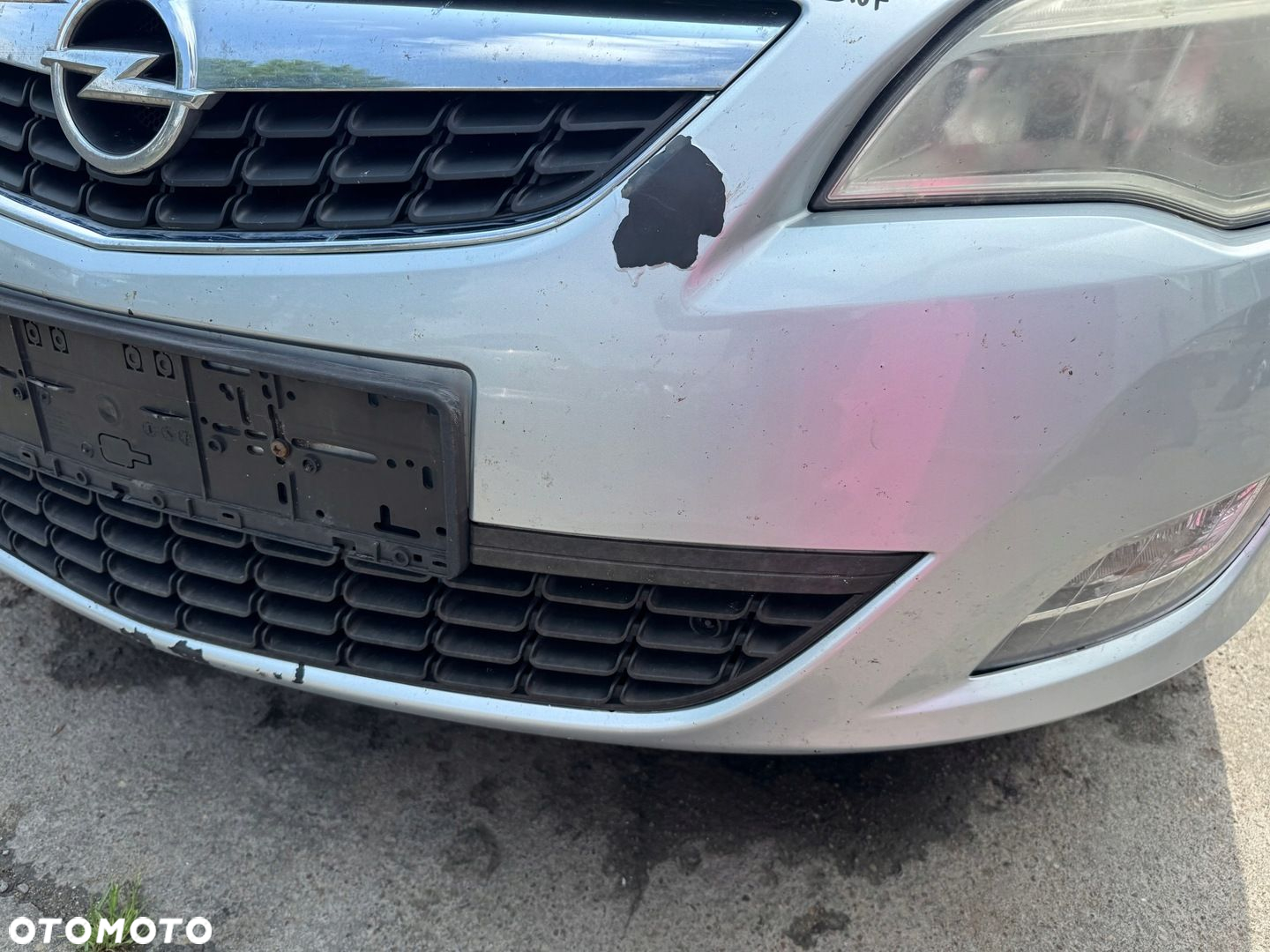 OPEL ASTRA J KOMBI ZDERZAK PRZÓD PRZEDNI GAN Z176 - 10