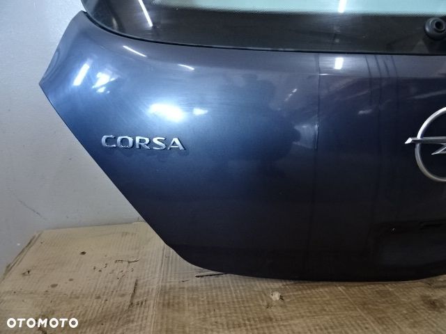 KLAPA TYŁ TYLNA SZYBA BAGAŻNIKA OPEL CORSA D 3D LAK:Z168 NR101 - 7