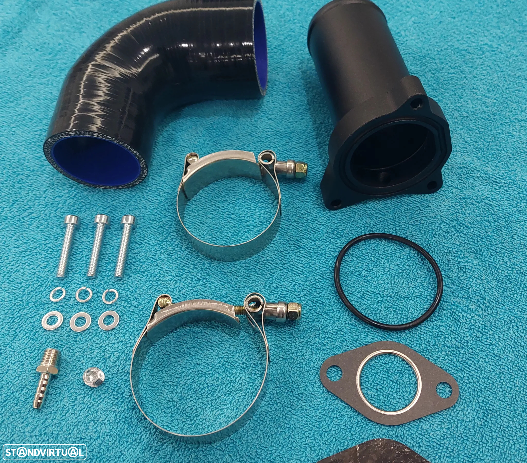 Kit Anulação Supressor EGR Audi A4 B6 - 57mm preto - 9
