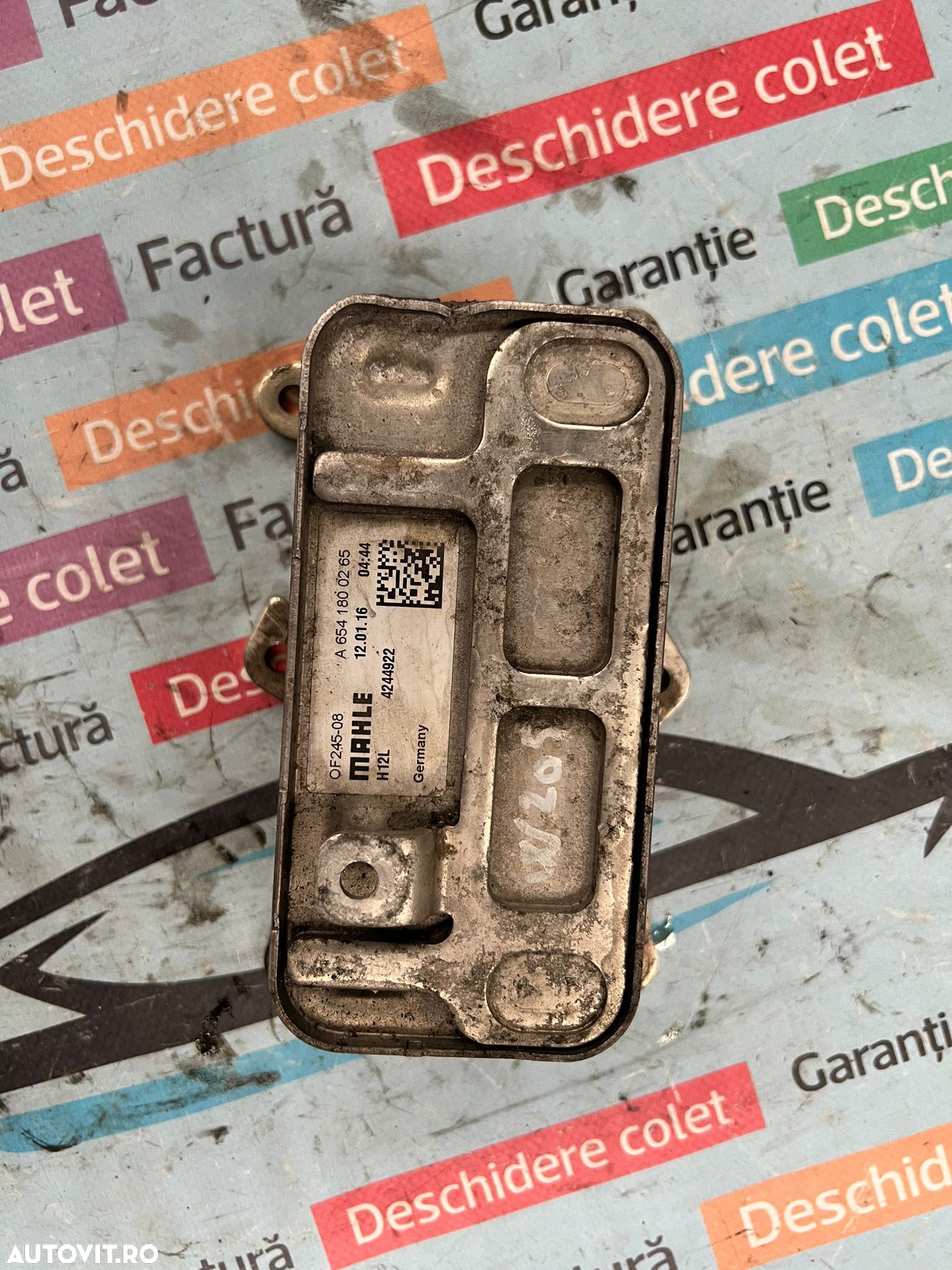 Termoflot răcitor ulei Mercedes 2.0 cdi  W205 W213 A6541800265 - 1