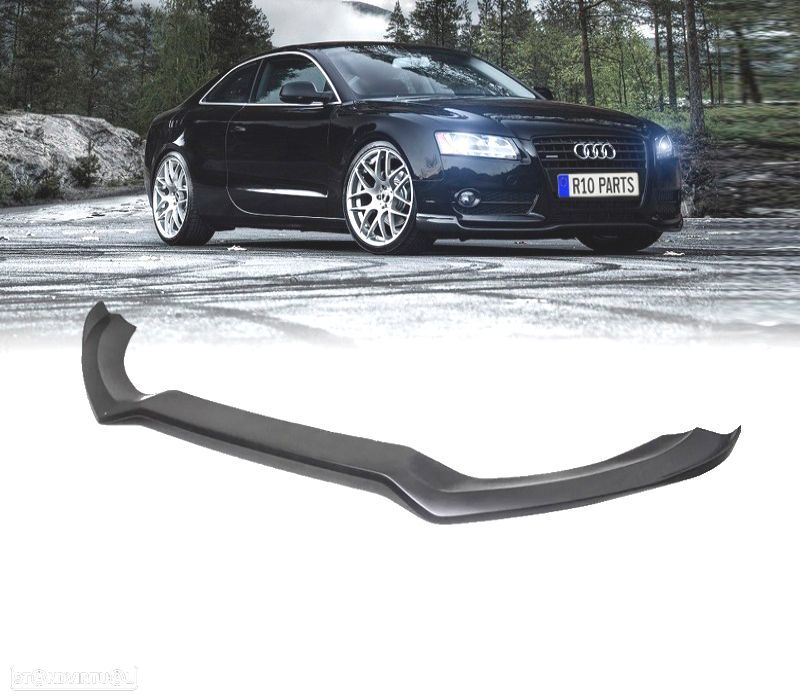 SPOILER LIP FRONTAL AUDI A5 07-12 LOOK RS - 1