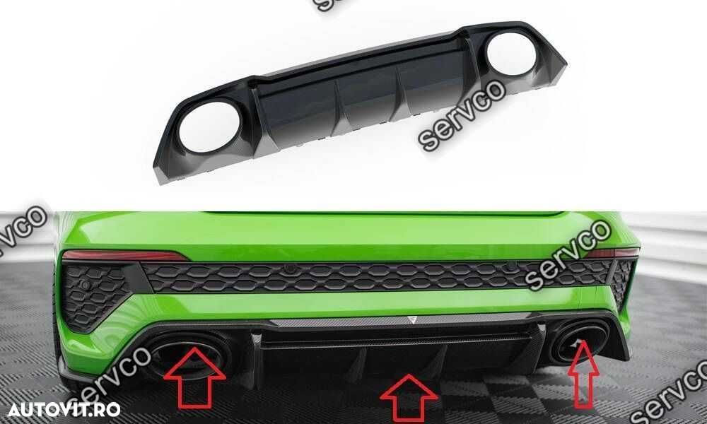 Pachet Set Body kit tuning Carbon Audi RS3 8Y Sedan 2020- MaxtonDesign - 2