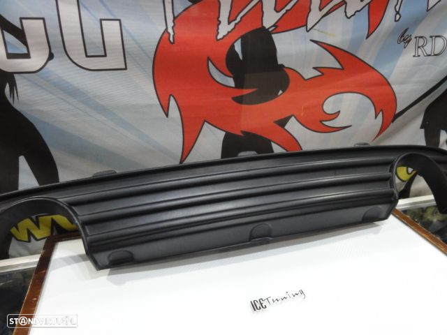 Para-choques traseiro em fibra VW Golf 4, IV R-line LOOK C/1 saída simples, dupla, 2 saídas ou sem saídas de escape - 17