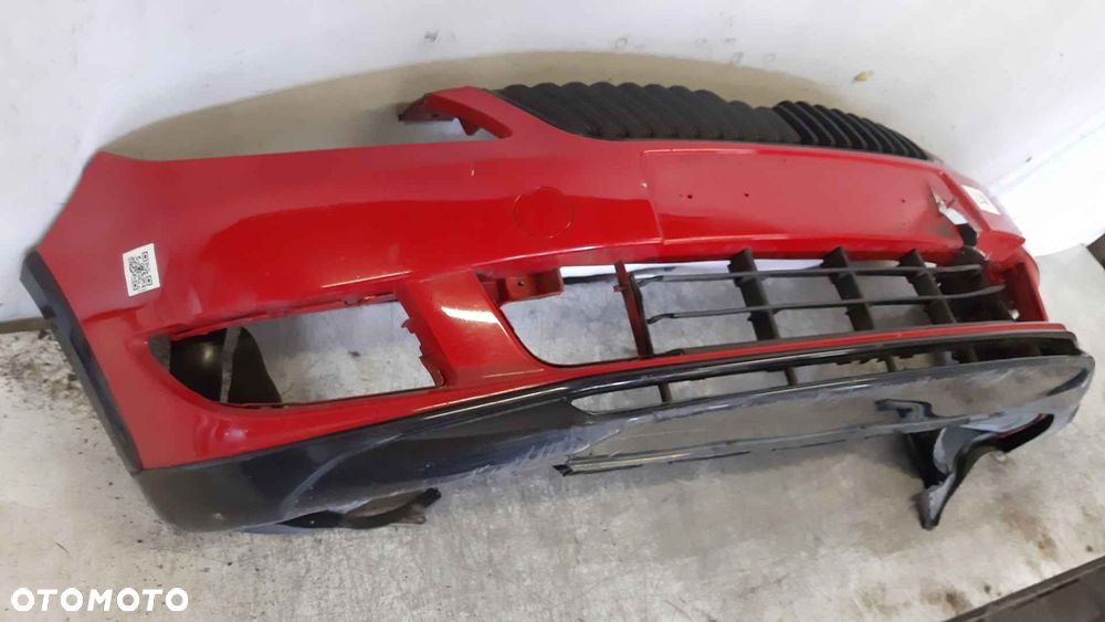 } ZDERZAK PRZÓD PRZEDNI DO SKODA FABIA II 2 LIFT FL 8151 CZERWONY USZKODZONY ! - 5