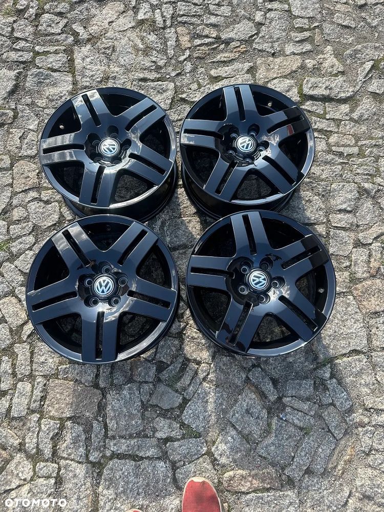 Felgi Alu VW Polo Golf IV 5x100 15 Oryginał - 1