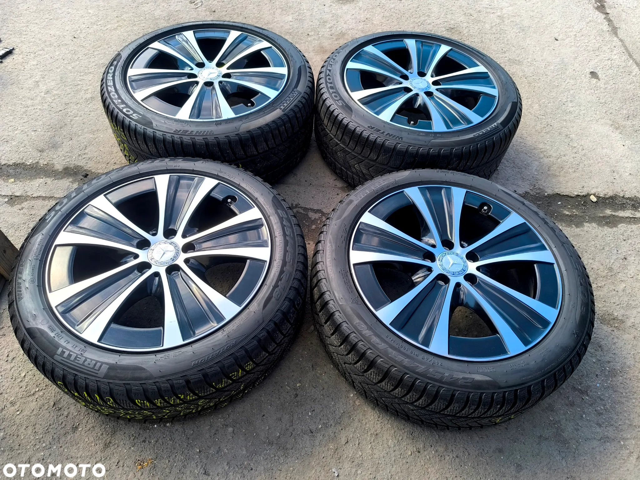 5x112 Alufelgi Felgi Aluminiowe 18 Koła Zimowe Zima MERCEDES E KLASA W212 W213 C W204 C238 A238 6,5mm 23r. Legnica ALU-RAD 245/45 275/40 - 3