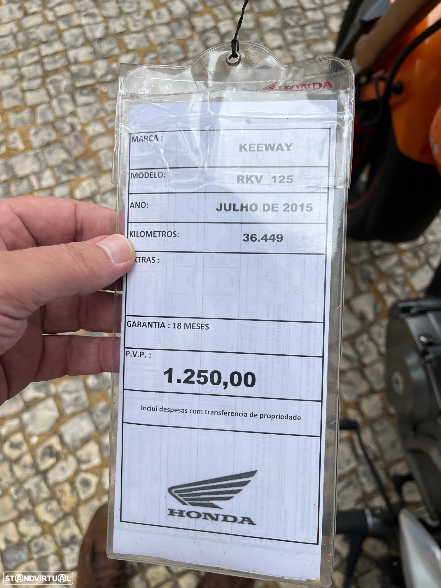Keeway RKV 125 - 12