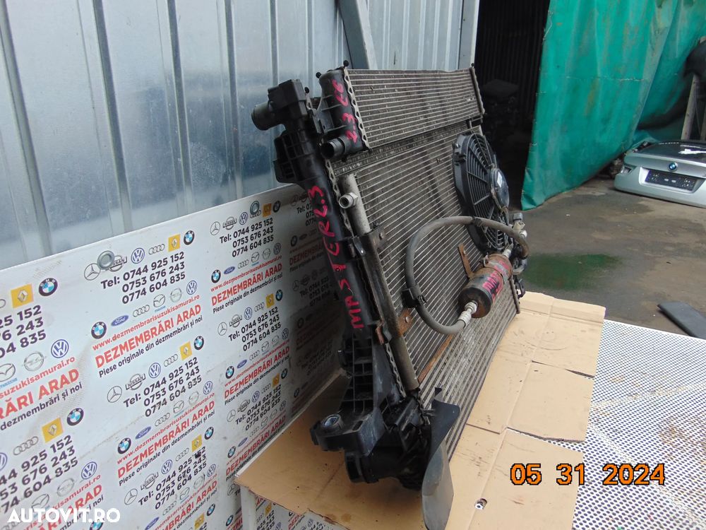 Radiator Renault Master radiatoare apa clima intercooler ventilatoare 2.3 euro 6 opel movano - 5