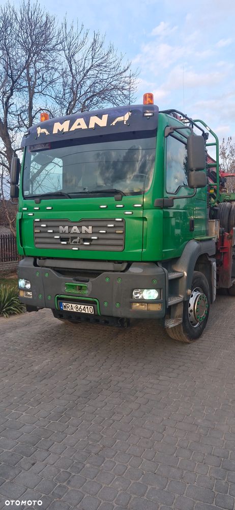 MAN TGA 26.480 6x4 do dłużycy, drewna, lasu - 1