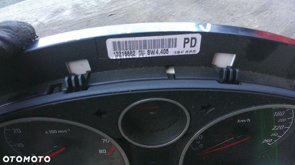 OPEL ASTRA III H 1.6 16V IMMO ZESTAW STARTOWY 12250740 - 6