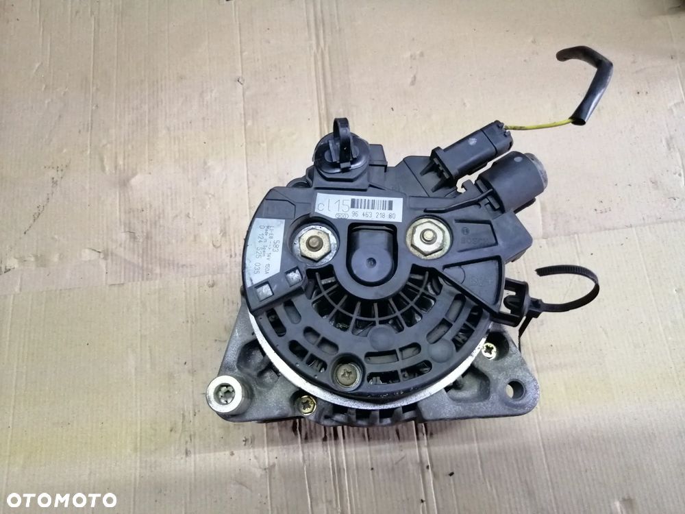 Citroen Peugeot 1.6 HDi alternator Bosch 9646321880  0124525035 - 23