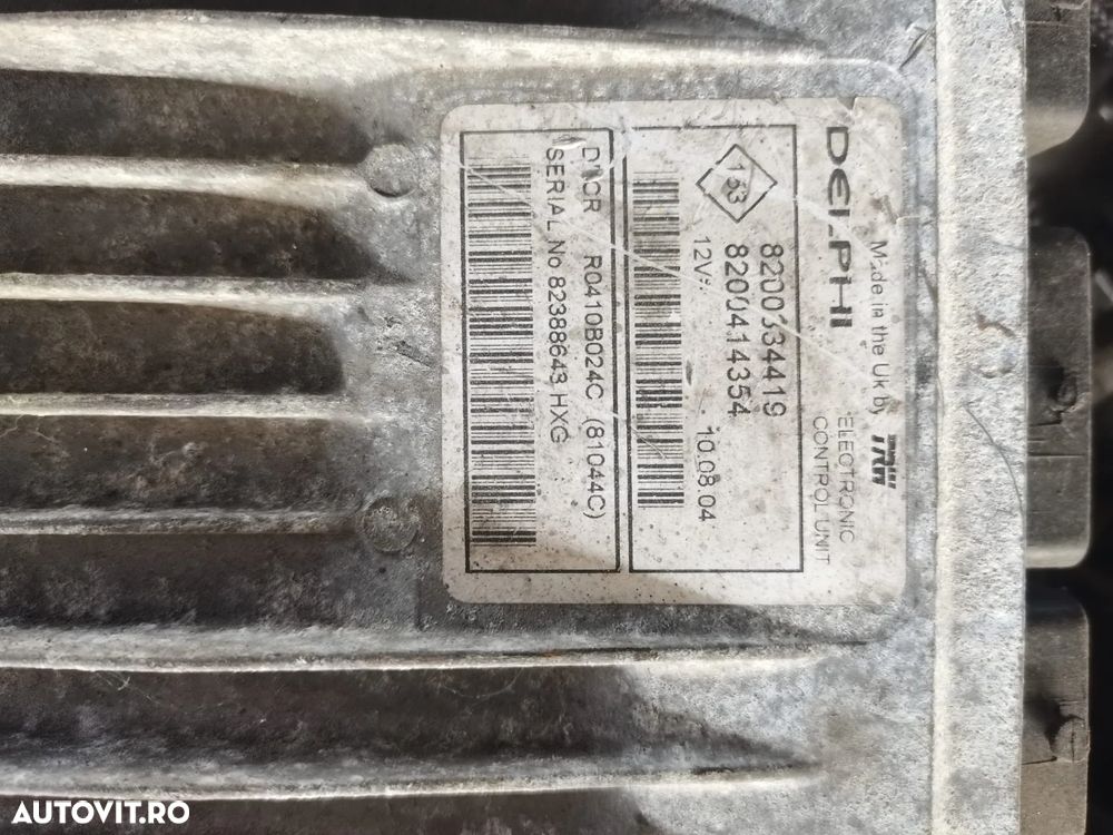 Calculator motor ECU 8200334419 8200414354 1.5 dci Renault Megane 2 - 2