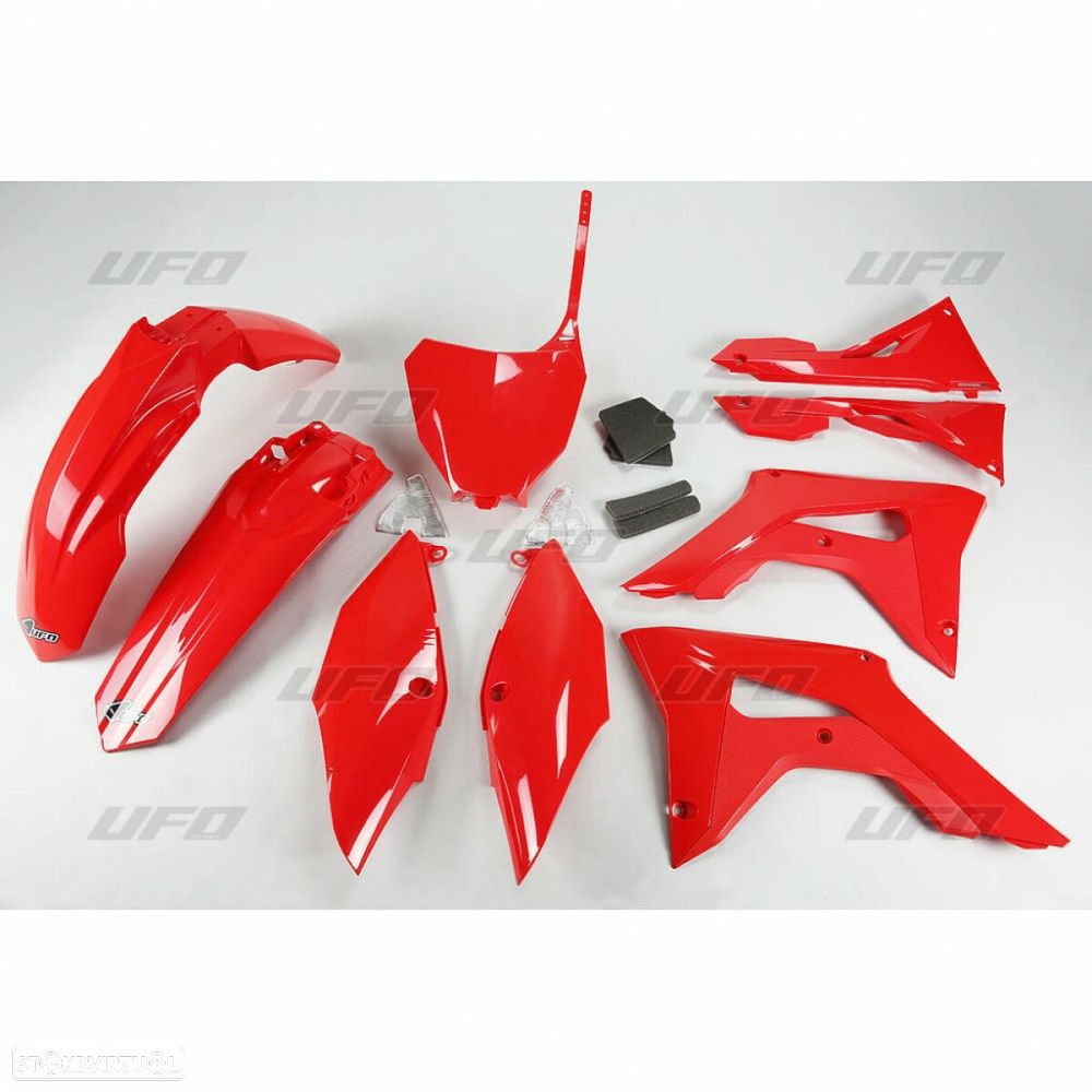 kit plasticos ufo honda crf 250 / 450 - hokit123-070 - 1