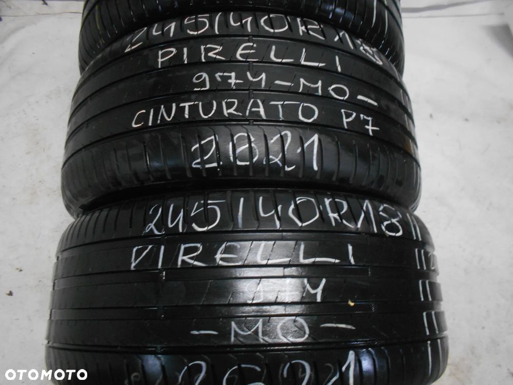 OPONY 245/40R18 PIRELLI CINTURATO P7 MO DOT 2621 6.3MM - 3