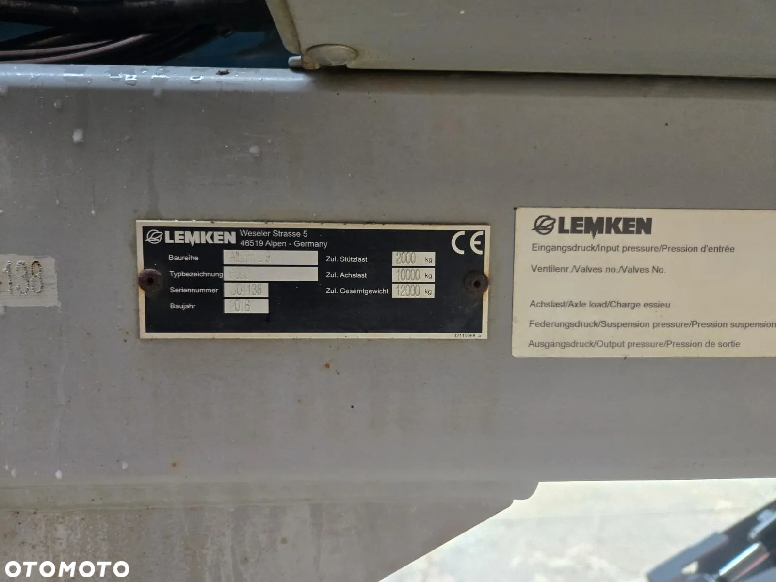 Lemken Albatros 9/6000 - 39