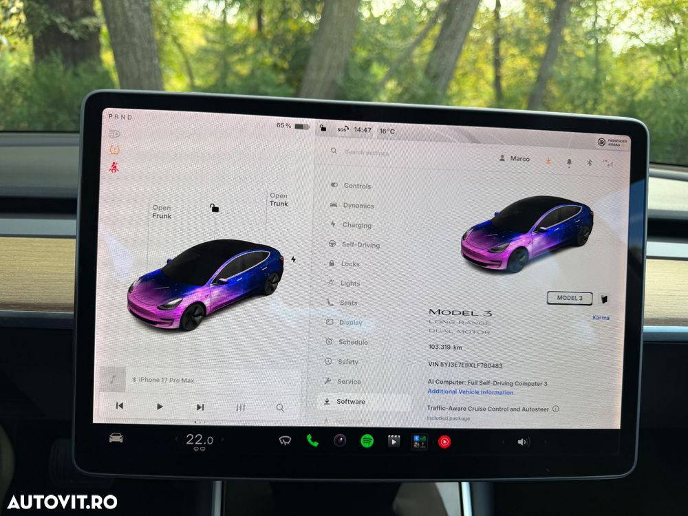 Tesla Model 3 Langstreckenbatterie Allradantrieb Dual Motor - 20