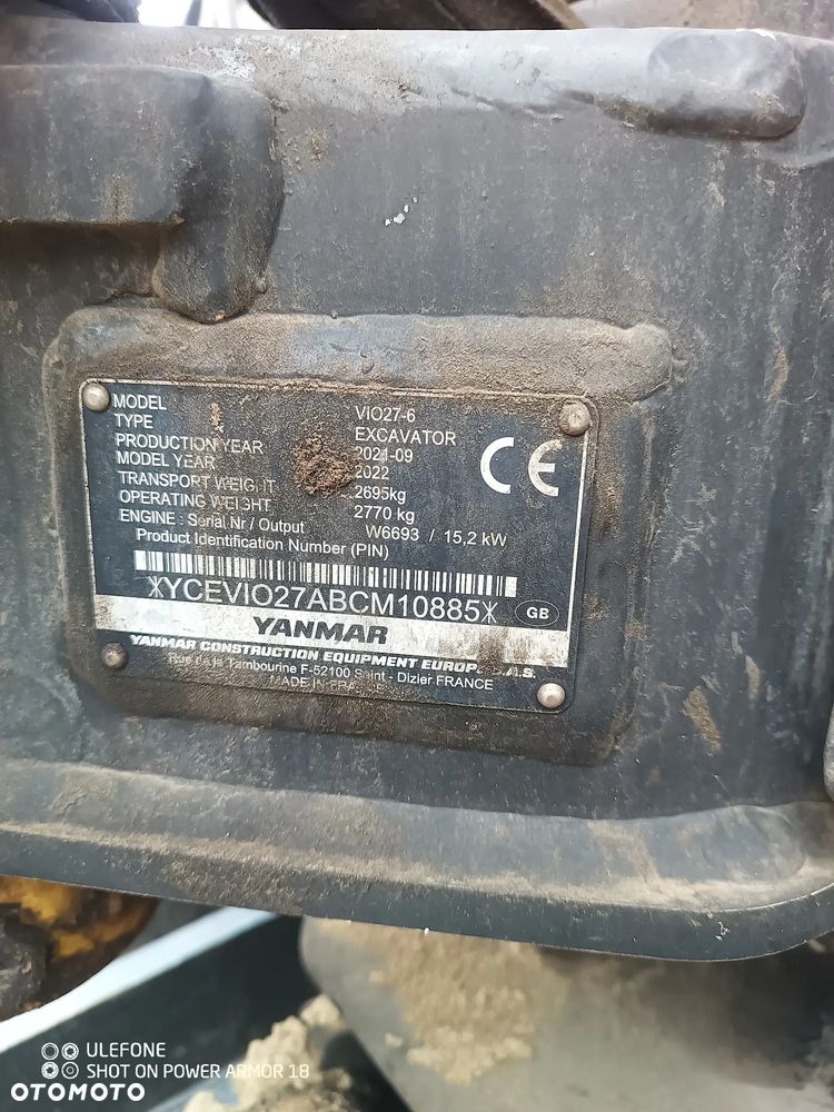 Yanmar Vio27 pierwszy właściciel - 5