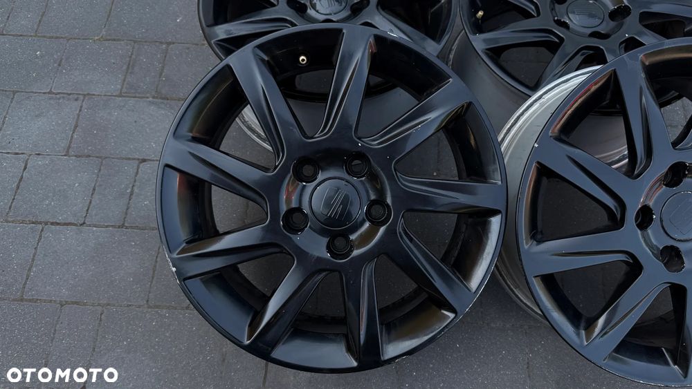 FELGI ALUMINIOWE SEAT r16 kola alufelgi 5x112 ET45 7JX16H2 vw skoda audi - 3