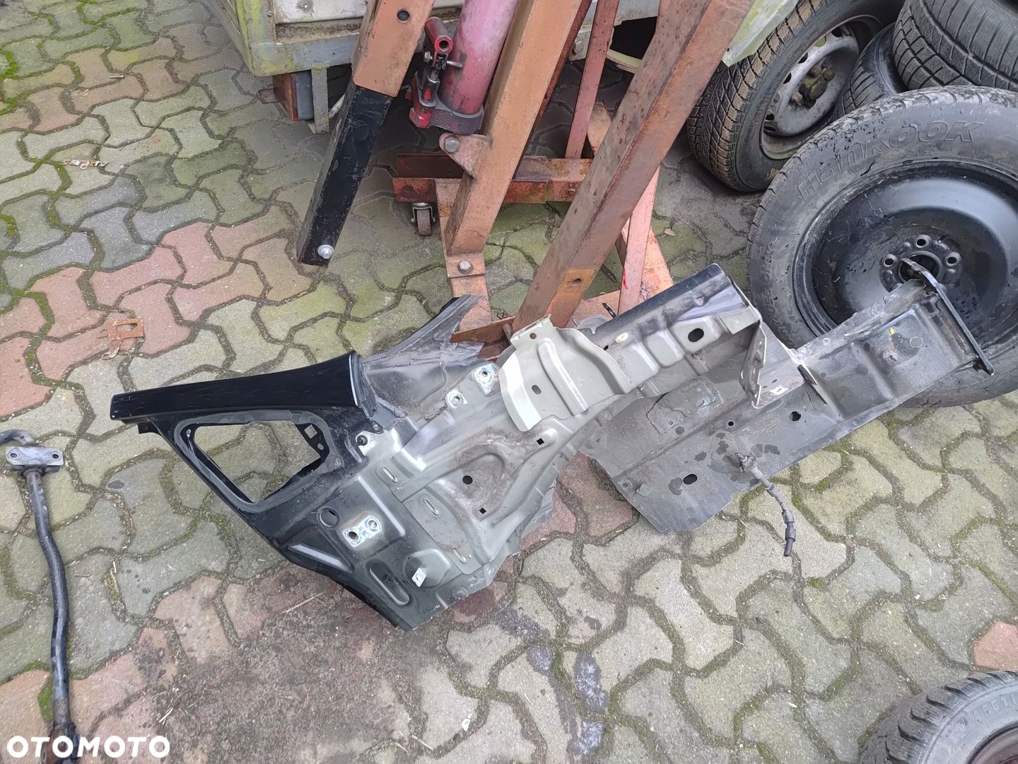 FIESTA MK7 ĆWIARTKA PODŁUŻNICA PRAWY PRZÓD - 2