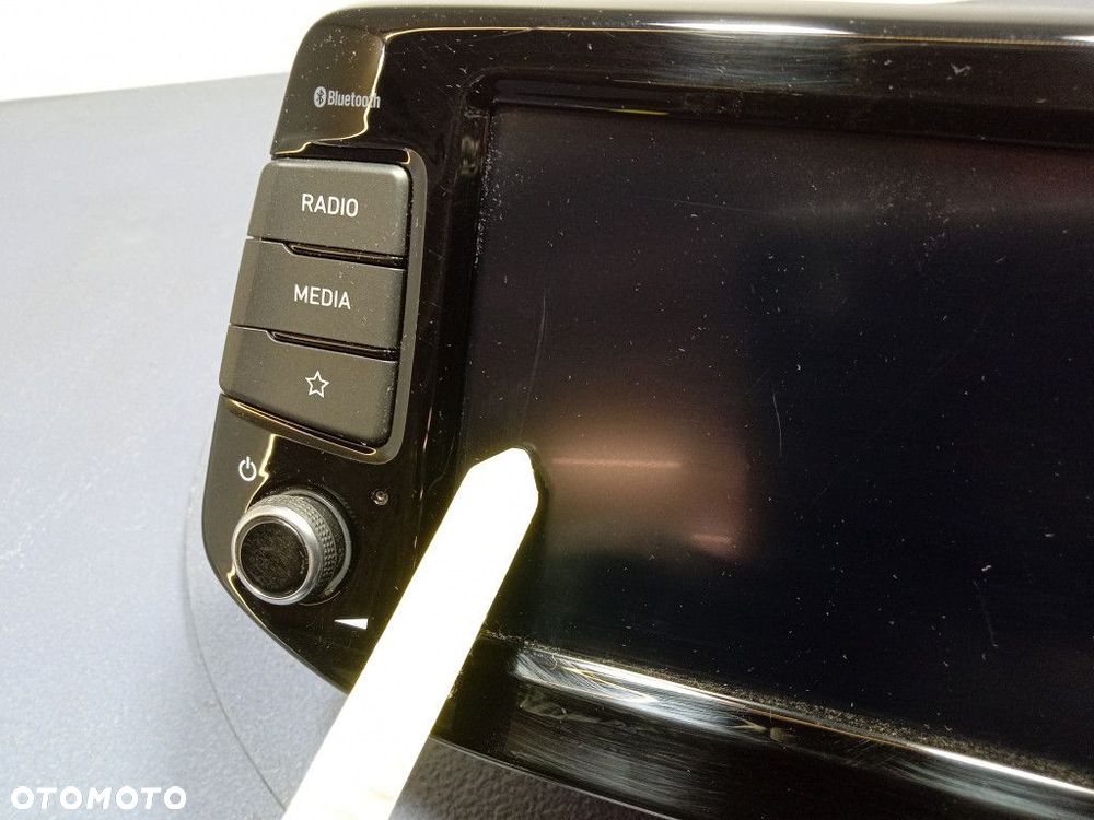 HYUNDAI I30 III RADIO FABRYCZNE EKRAN WYŚWIETLACZ 96160G4410 - 5