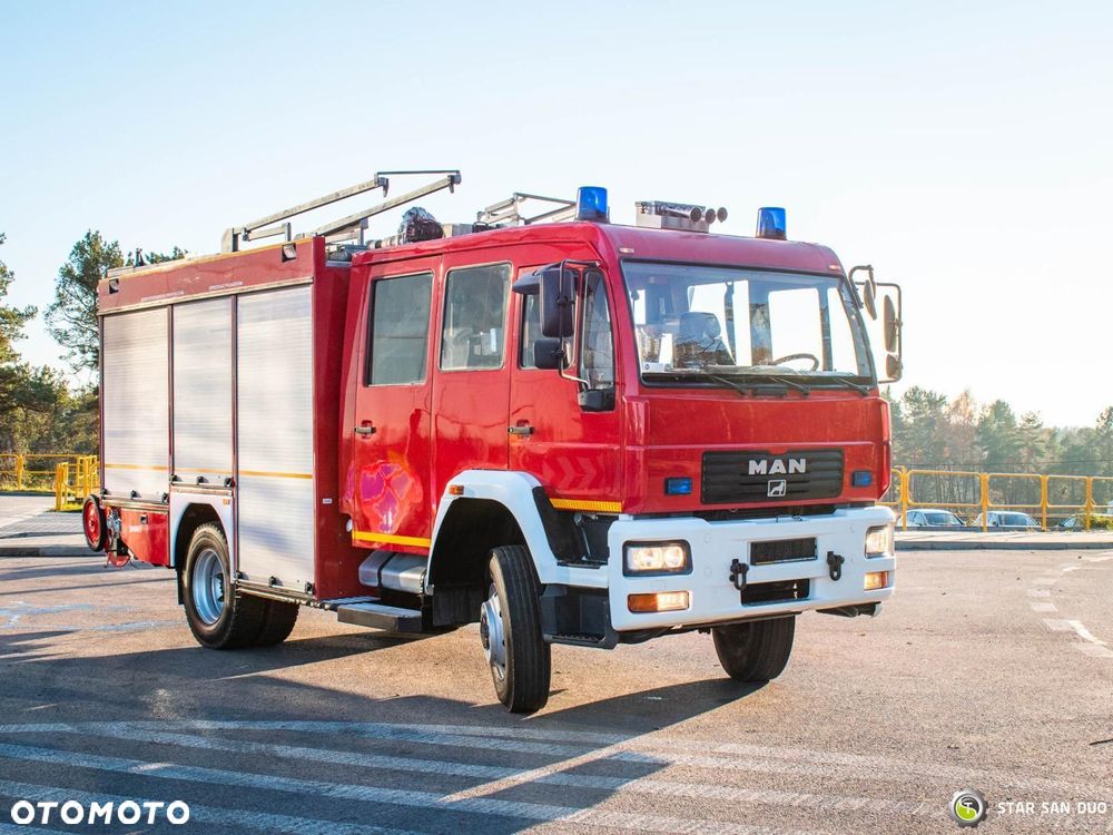MAN L 80 4x4 Straż Pożarna OSP Wóz Strażacki Firetruck Feuerwehr - 10