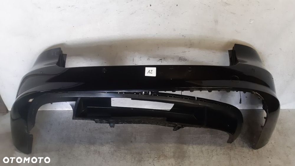 } ZDERZAK TYŁ TYLNY VW VOLKSWAGEN PASSAT B7 KOMBI VARIANT LC9Z CZARNY PDC CZUJNIKI USZKODZONY ! - 1