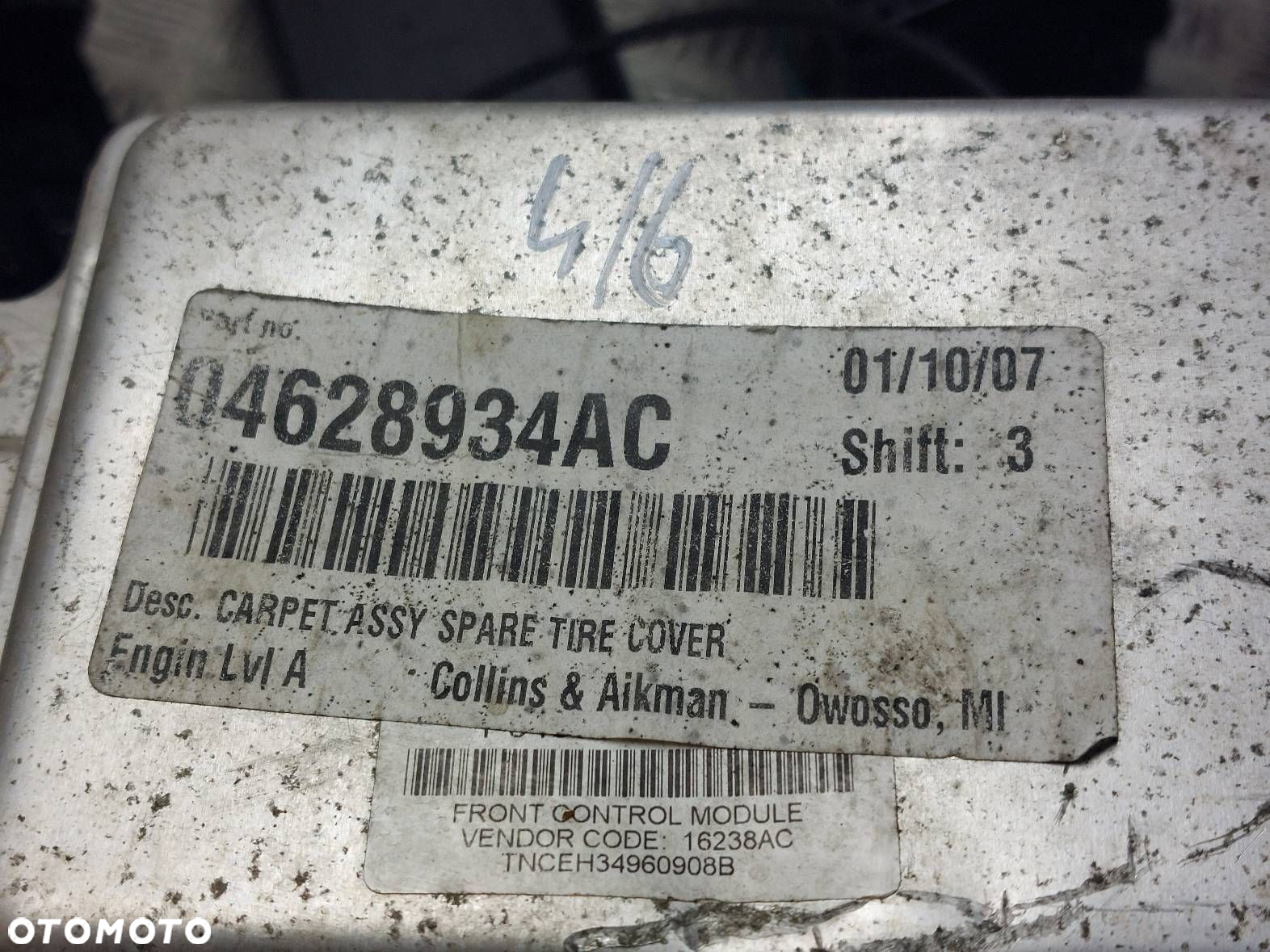 ZESTAW STARTOWY IMMO CHRYSLER 300C I 2.7 V6 04-10r AUTOMAT - 7