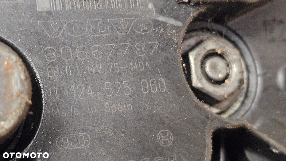 Volvo S60 V70 S80 XC90 2.4 T D D5 140A  alternator 0124525001 30667787  30658085 - 19