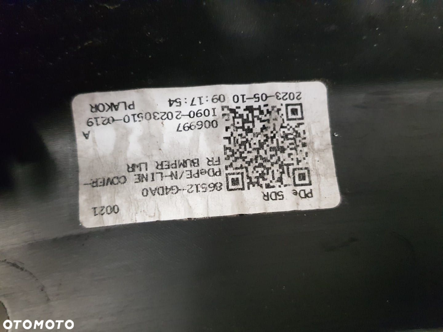 SPOILER ZDERZAKA PRZEDNIEGO PRZÓD  HYUNDAI I30 N-LINE LIFT 3 III 18-24 86512-G4dA0 - 5