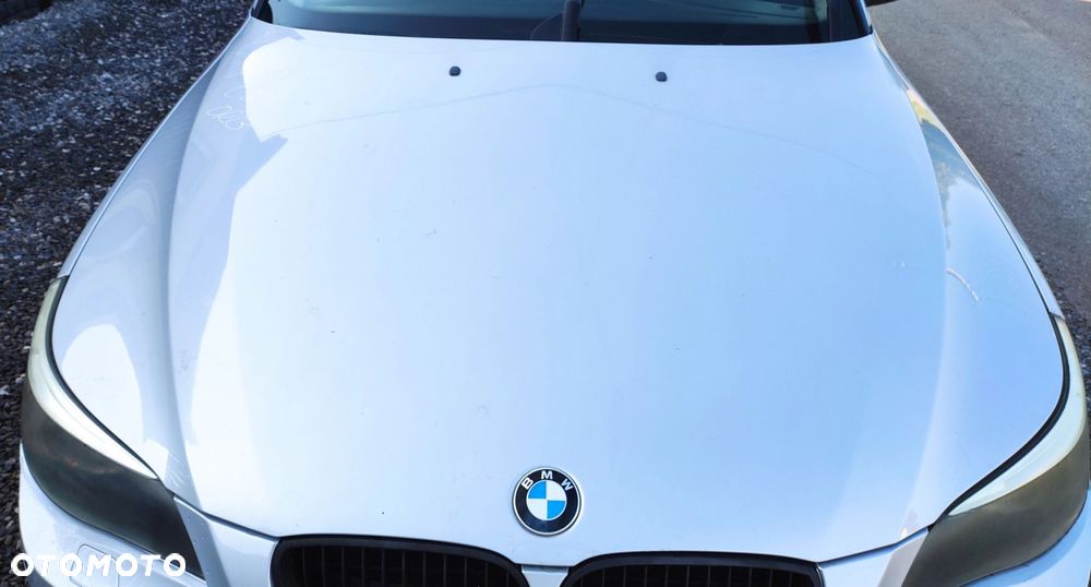 MASKA POKRYWA SILNIKA BMW E60 E61 354 TITANSILBER ORG LAKIER - 1