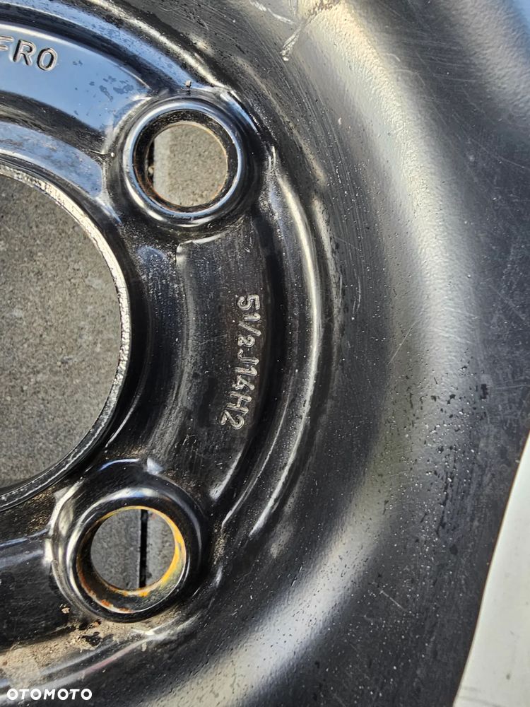 Felga stalowa Opel Astra Chevrolet 5,5x14 IS39 4x100 56,6mm - 2