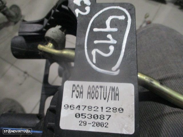 Selector De Velocidades 9647821280 CITROEN C3 2002 1.1I 60CV 5P CINZA 5 VELOCIDADES - 5