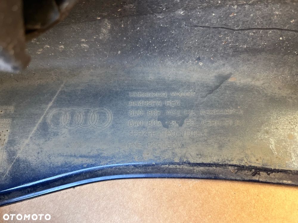 ZDERZAK AUDI RS4 B9 LIFT PRZÓD ZDERZAK PRZEDNI 8W0807437 BE BF - 13