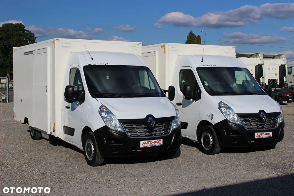 Renault MASTER 2.3*130 KM*/ KONTENER+BOCZNE DRZWI / KLIMA / CZUJNIKI COFANIA/ SERWIS / STAN IDEALNY /