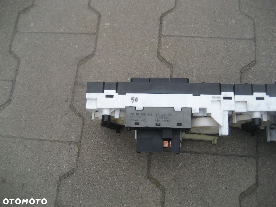 opel astra ii 2 g panel klimatyzacji ogrzewania 90559839 - 3