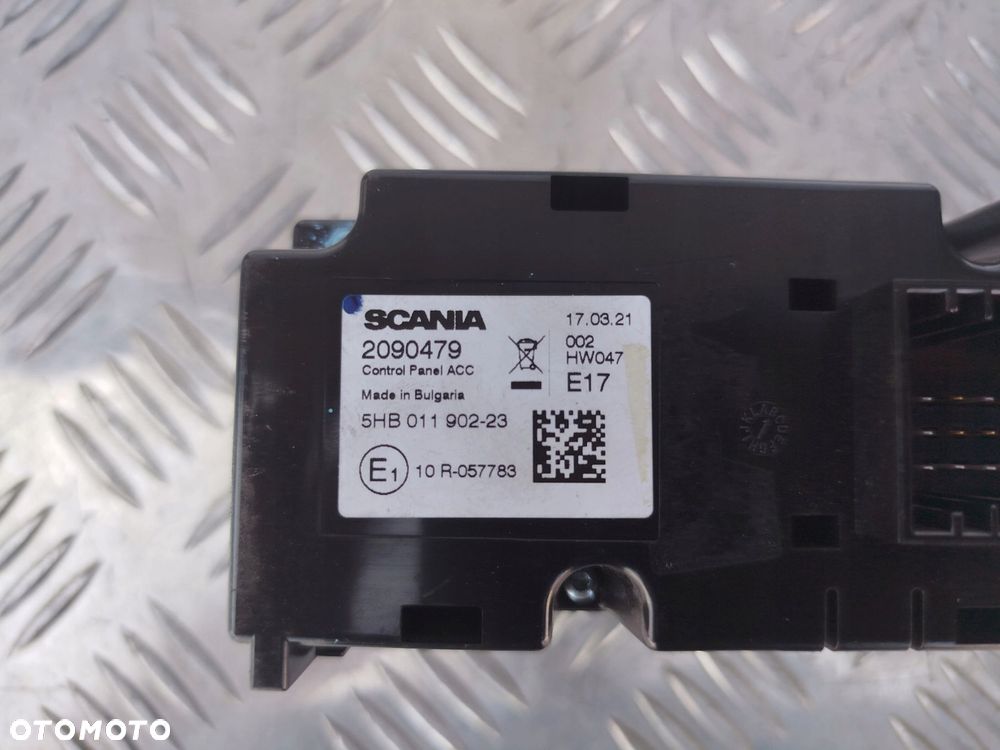 PANEL OGRZEWANIA KLIMATYZACJI SCANIA NTG - 5