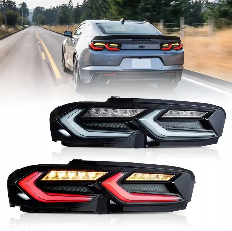 Lampy tyl kpl Full Led Diody Tuning Europa Chevrolet Camaro VI 6 Lift 19- - 3