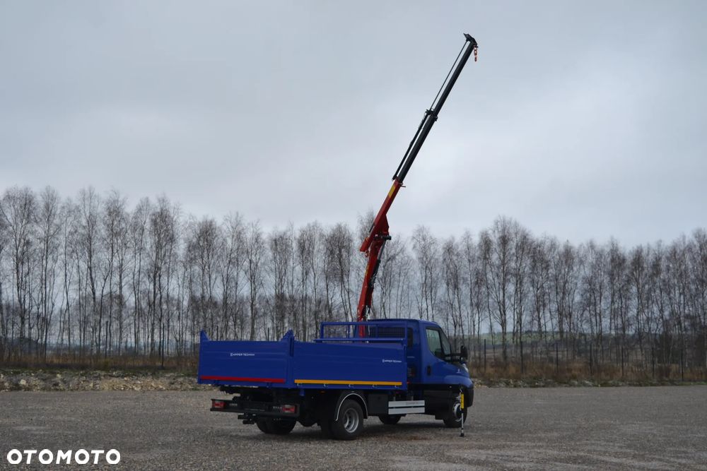 Iveco 72-180 72C18 Nowy 3-stronny WYWROT Kiper Wywrotka Żuraw HDS HC 45A2 SALON PL - 17