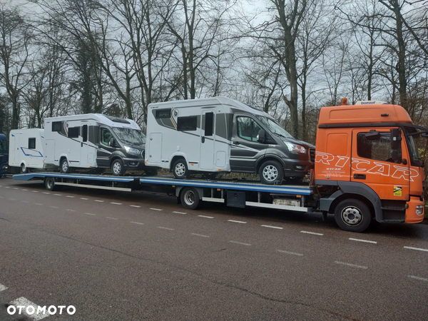 Mercedes-Benz ATEGO 824 z przyczepą. Pomoc drogowa. VDI