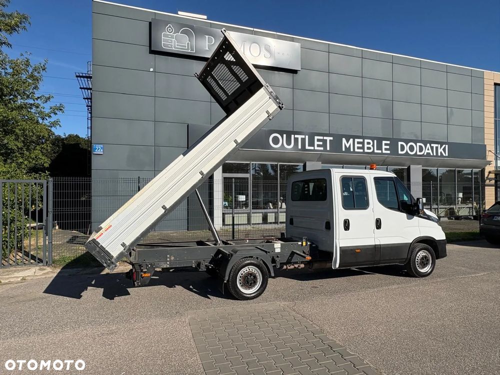 Iveco Daily 35S180, 3.0 180KM, Wywrotka, Doka 7os., HiMatic, LED, Zadbane - 15