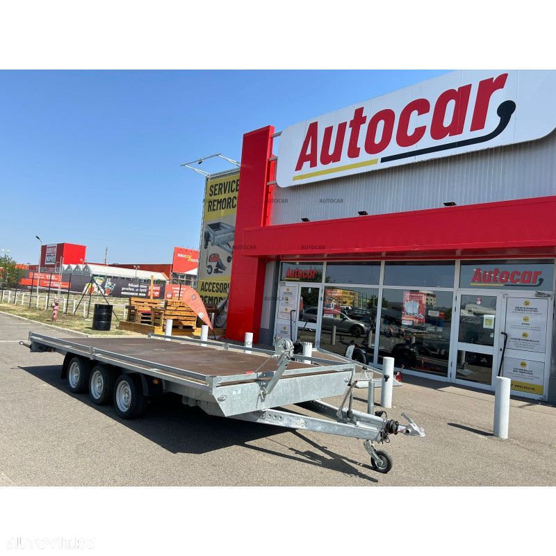 Autocar Platforma universala cu trei axe, cu sistem de franare, 6000x2100 pe 3 axe - 2