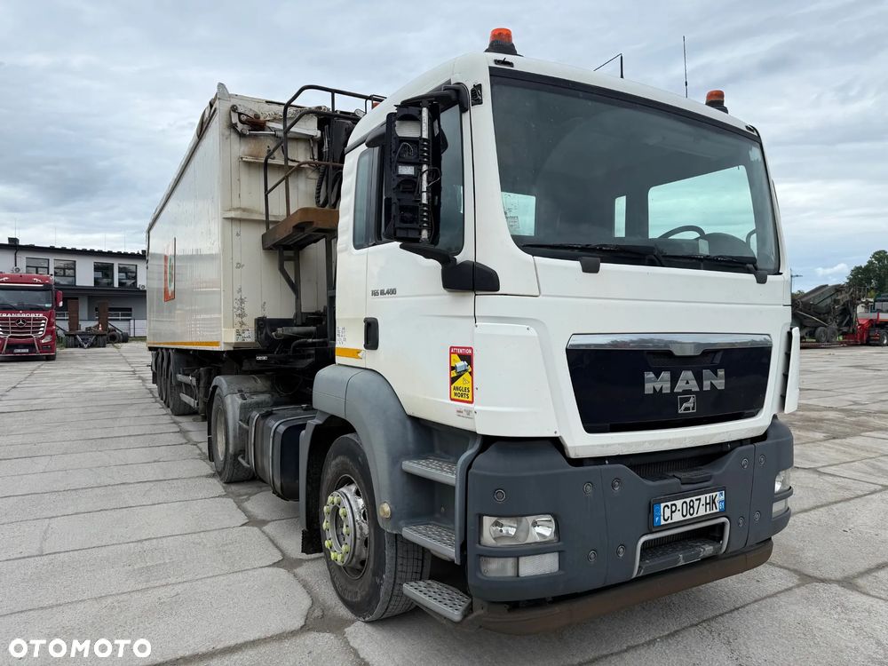 MAN TGS 18.400 + Naczepa śmieciowa +HDS Jonsered - 12