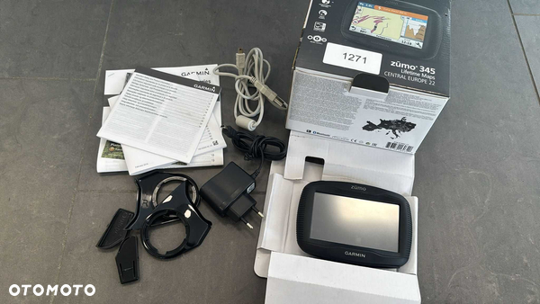 Nawigacja Motocyklowa Garmin Zumo 345 Komplet SPRAWNA [1271]