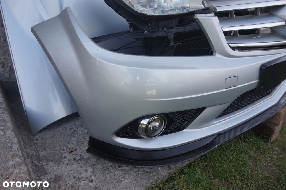 ZDERZAK MASKA LAMPA KOMPLETNY PRZÓD MERCEDES W204 - 3
