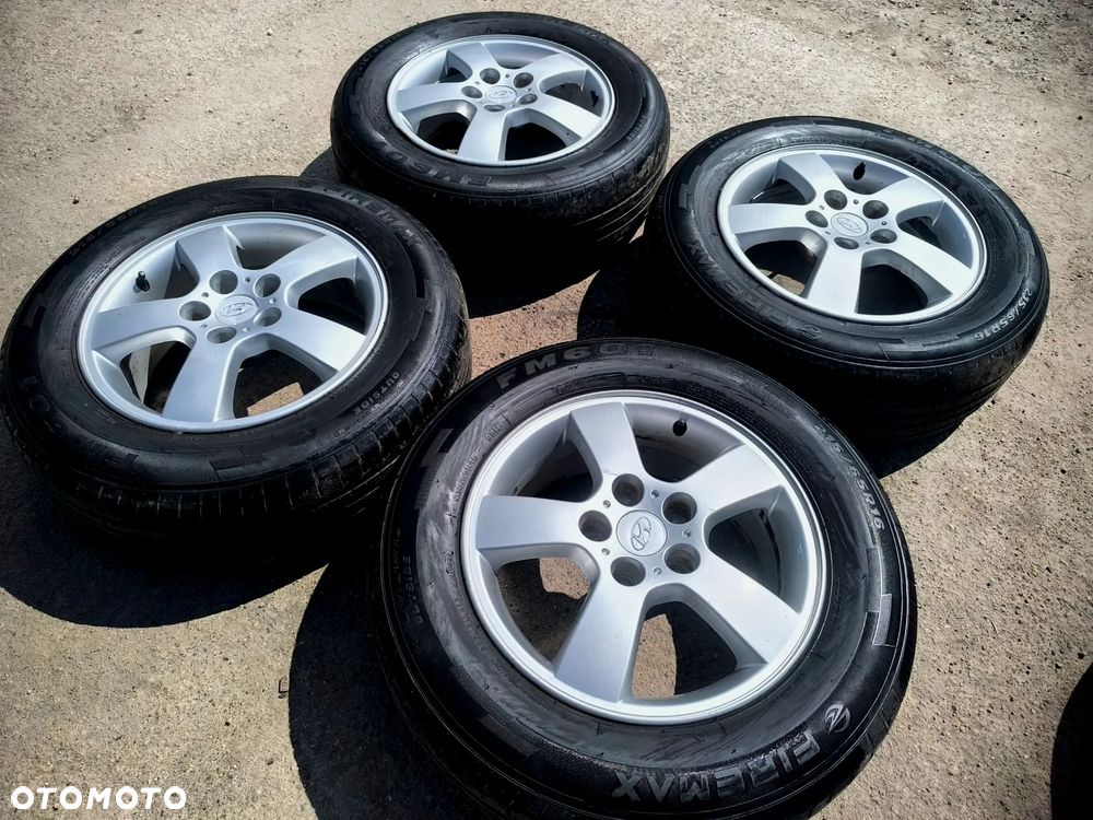 5x114,3 Felgi Aluminiowe Alufelgi 5x114 16 Koła Letnie Lato KIA SPORTAGE HYUNDAI IX35 TUCSON SANTA FE MITSUBISHI ASX OUTLANDER Legnica ALU-RAD 215/65 5mm - 3