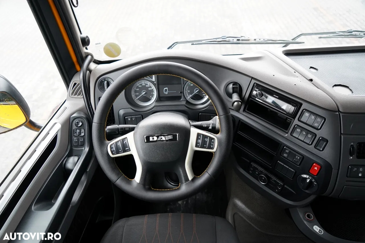 DAF XF 480 / CABINĂ SPATIALĂ / CONTRACT DE SERVICE POST-SERVICE / IMPORTAT - 28